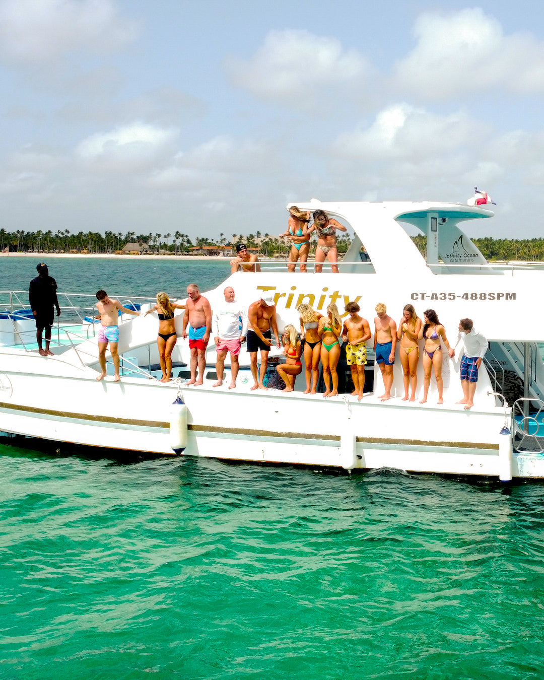 Private Party Boat - Full Experience, Natural Pool & Open Bar in Punta Cana