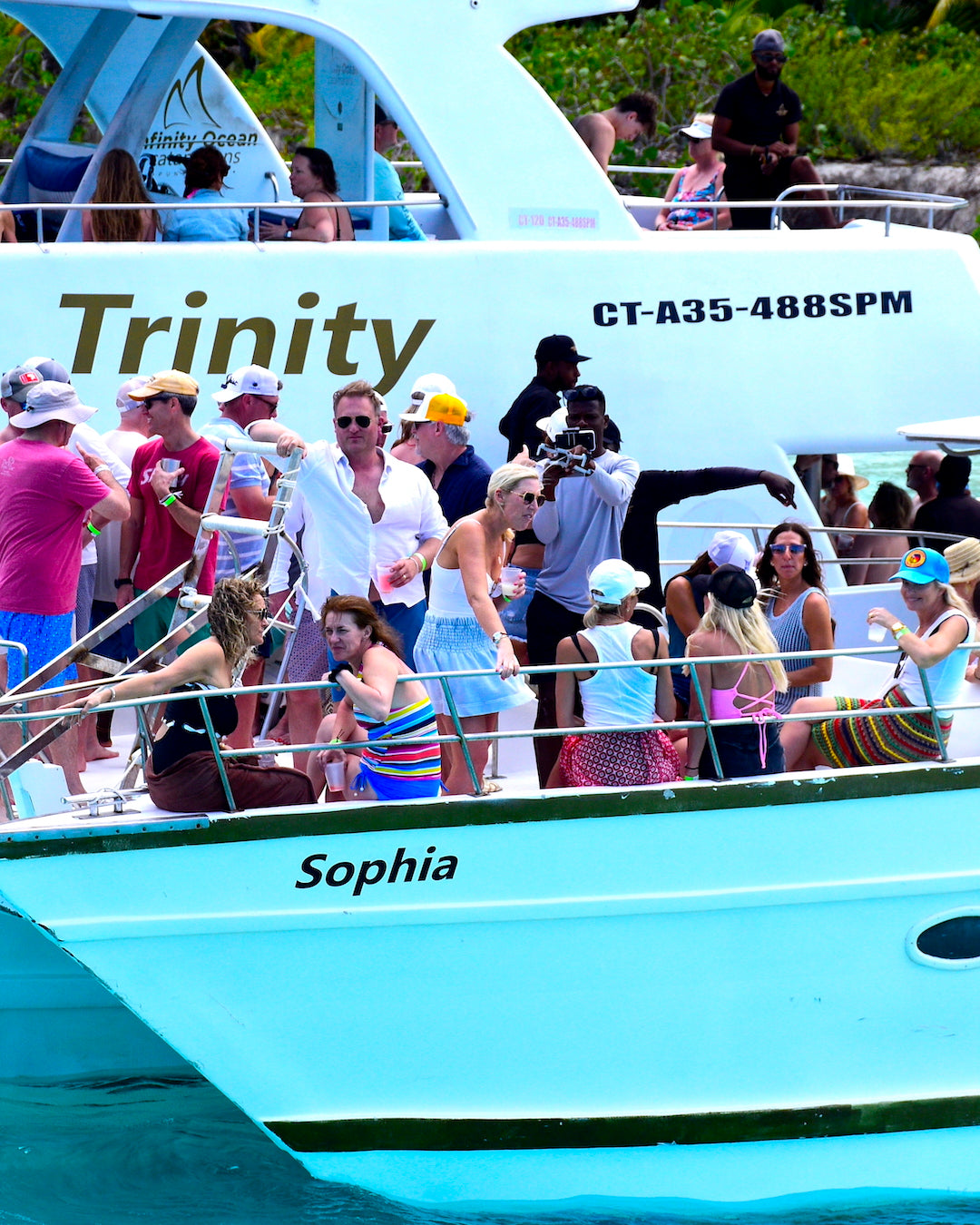 Private Party Boat - Full Experience, Natural Pool & Open Bar in Punta Cana