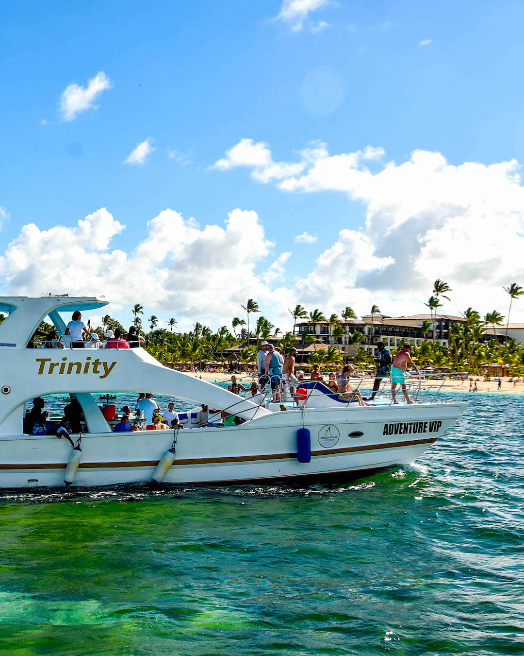 Party Boat with Snorkeling, Natural Pool & Open Bar in Punta Cana