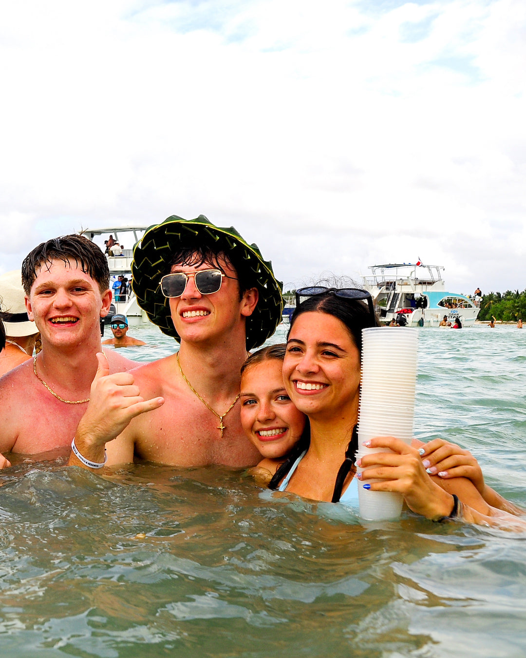 Party Boat with Snorkeling, Natural Pool & Open Bar in Punta Cana