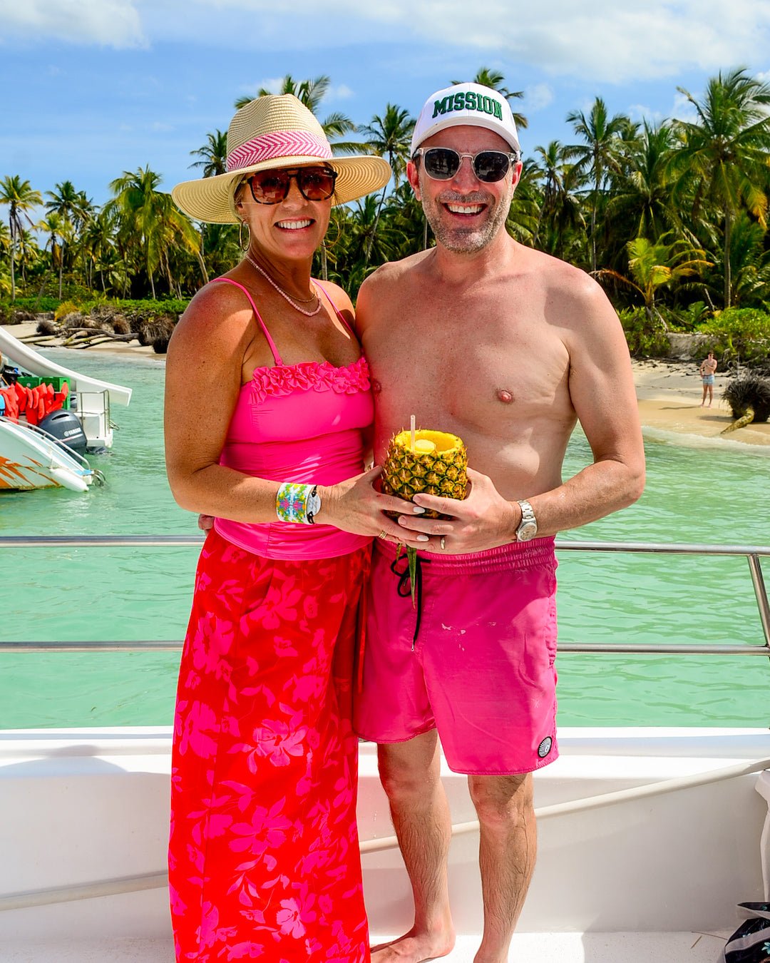 Private Party Boat - Full Experience, Natural Pool & Open Bar in Punta Cana